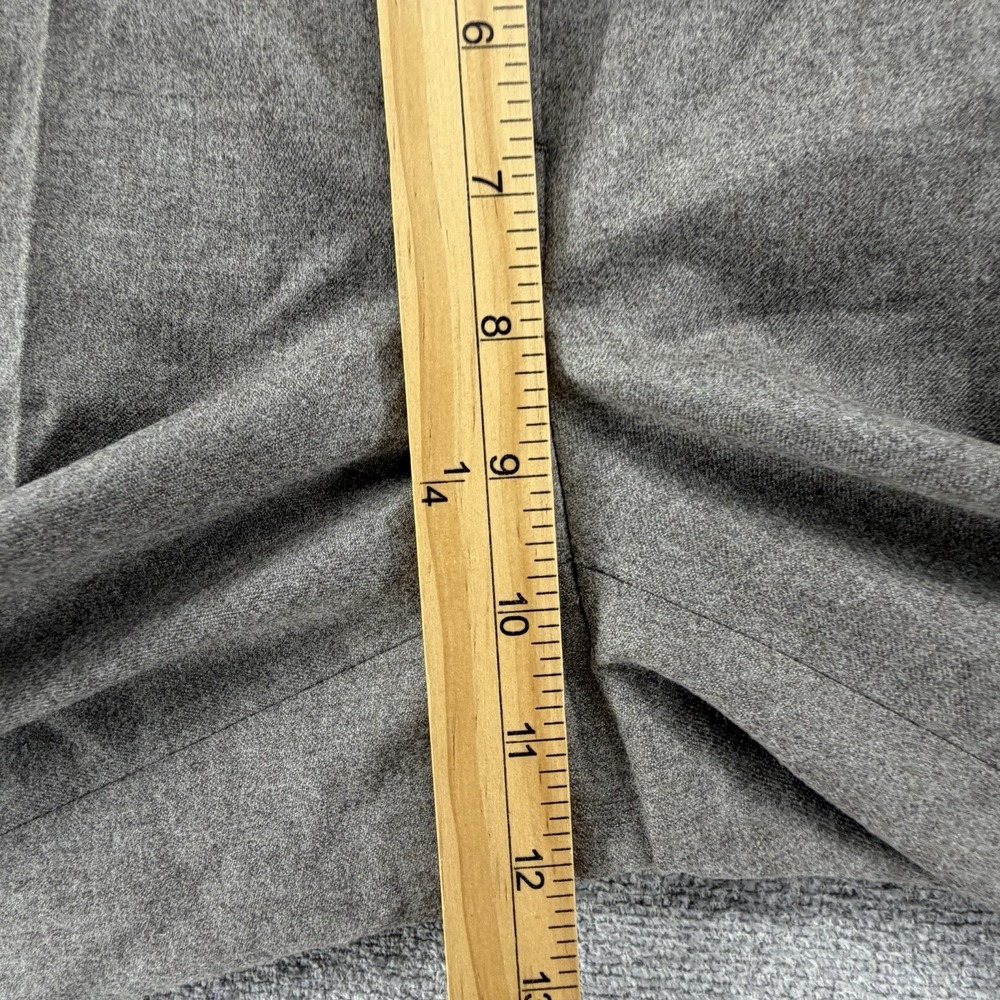 Brooks Brothers Vitale Barberís Canónico Dress Pants Women Size 2 Brown Wool - Picture 9 of 11